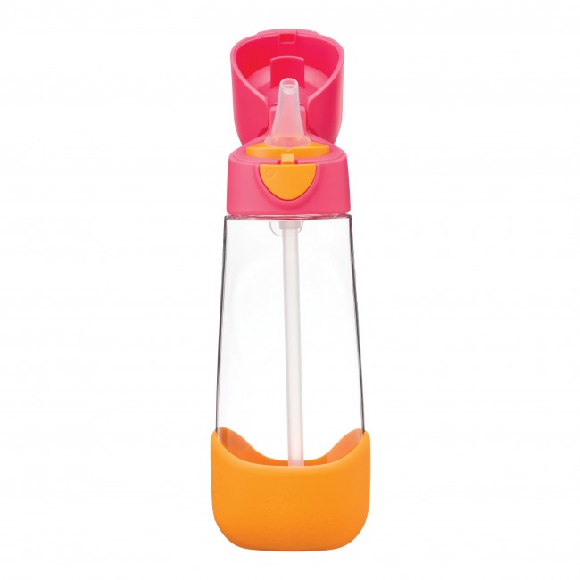 Tritanowa butelka ze słomką 600 ml B.box - Strawberry Shake