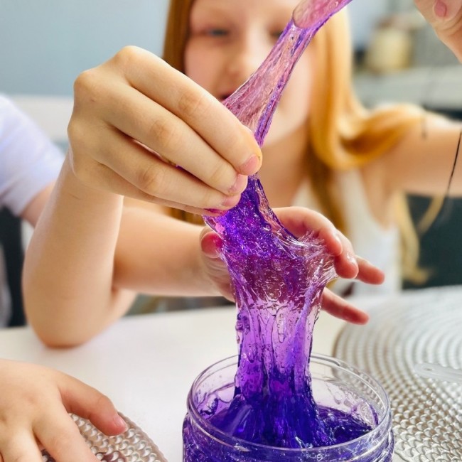Zestaw DIY TUBAN slime zmieniający kolor - Alien XL