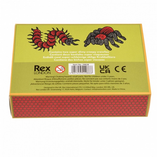 Gumowe zabawki dla dzieci Rex London - Robale 2 szt.