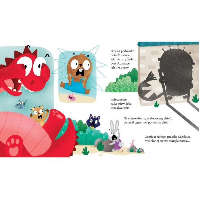 Książka "Chcę być dinozaurem!" wydawnictwo Zielona Sowa