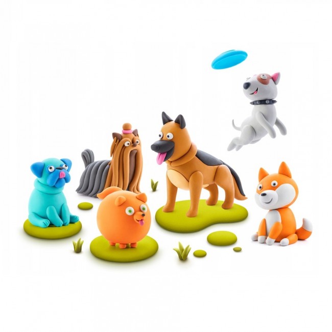 Masa plastyczna Hey Clay - Psy