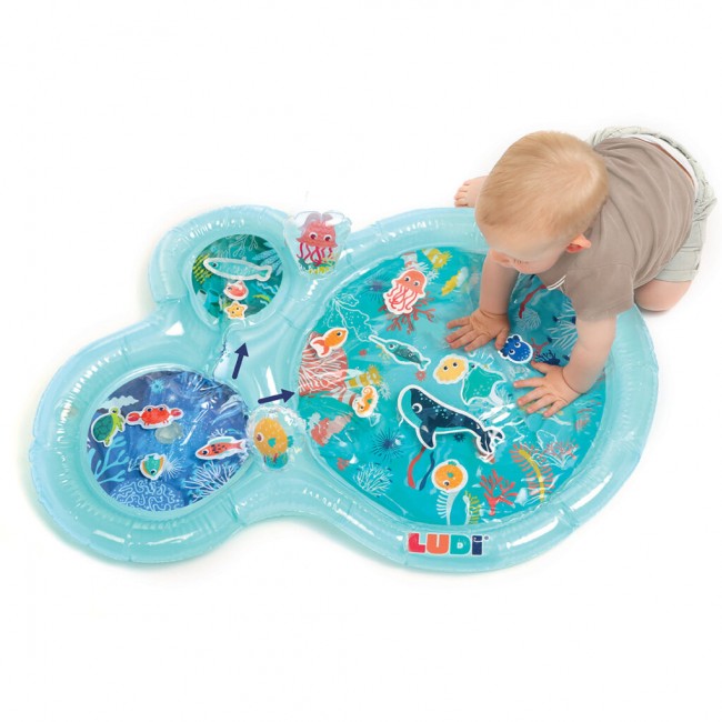 Mata wodna dla niemowląt LUDI - Niebieska