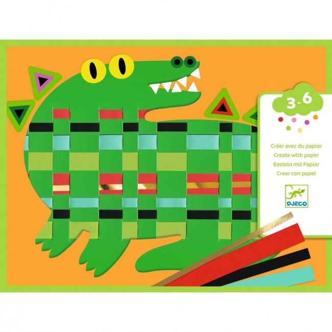 Zestaw artystyczny Djeco - Zaplatanki