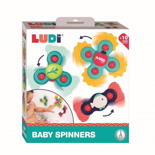 Wirujące przyssawki LUDI - Sensoryczne spinnery