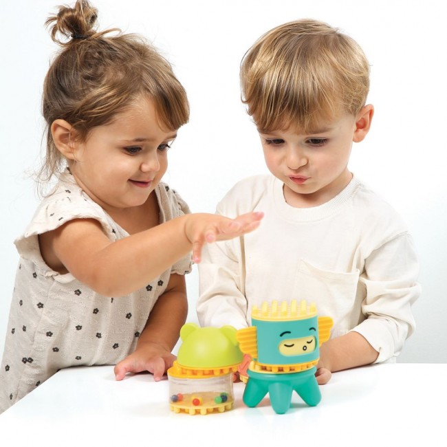 Sensoryczna układanka z niespodzianką LUDI - A kuku!