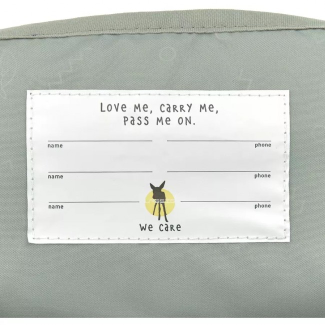 Plecak mini kwadratowy Happy Prints Lassig - Granatowy