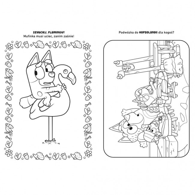 Kolorowanka "Bluey. Ale Zabawa" Wydawnictwo Harperkids