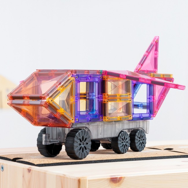 Klocki magnetyczne Connetix - Pastel Transport Pack 50 el.