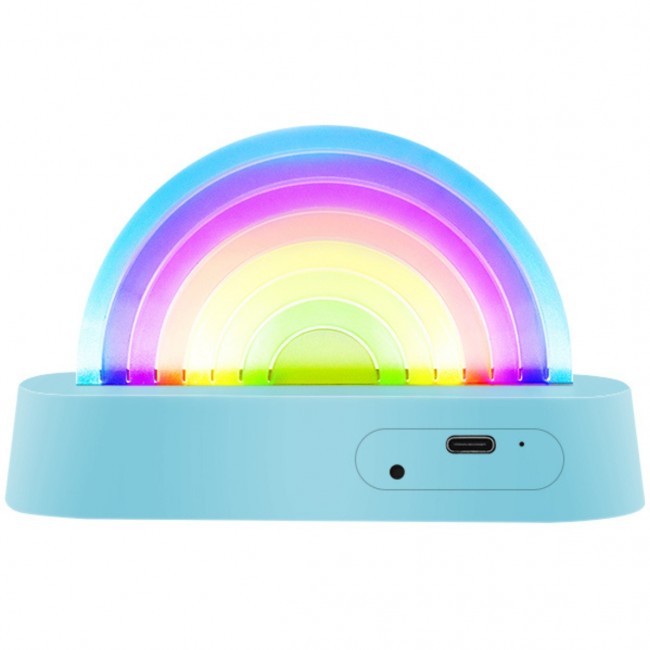 Kolorowa tańcząca lampka Lalarma - Blue