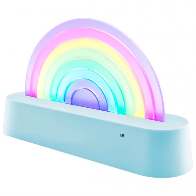 Kolorowa tańcząca lampka Lalarma - Blue