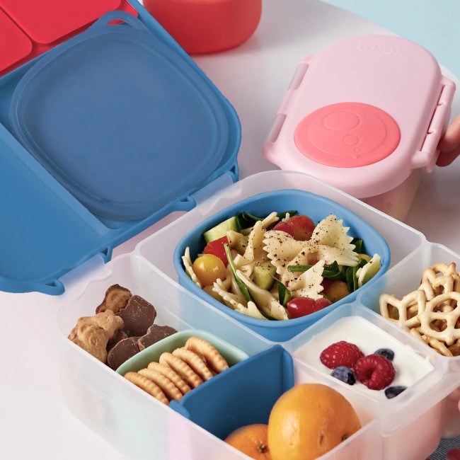 Silikonowy pojemnik z pokrywką do lunchboxa B.box - Berry