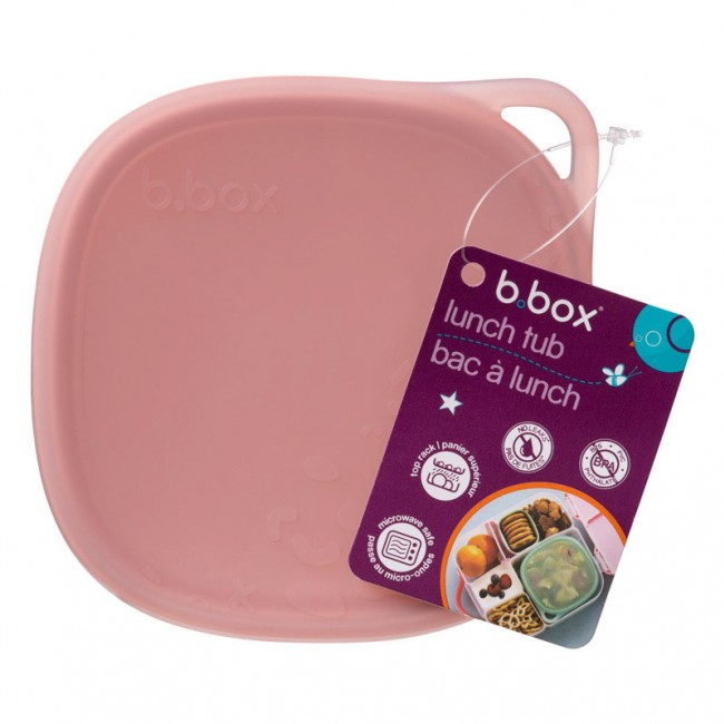 Silikonowy pojemnik z pokrywką do lunchboxa B.box - Berry