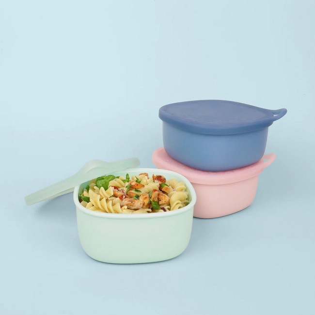 Silikonowy pojemnik z pokrywką do lunchboxa B.box - Forest