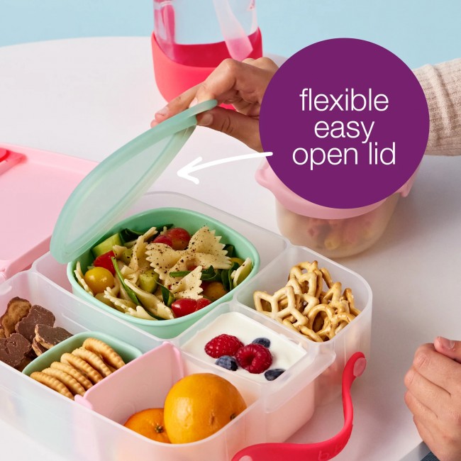 Silikonowy pojemnik z pokrywką do lunchboxa B.box - Forest