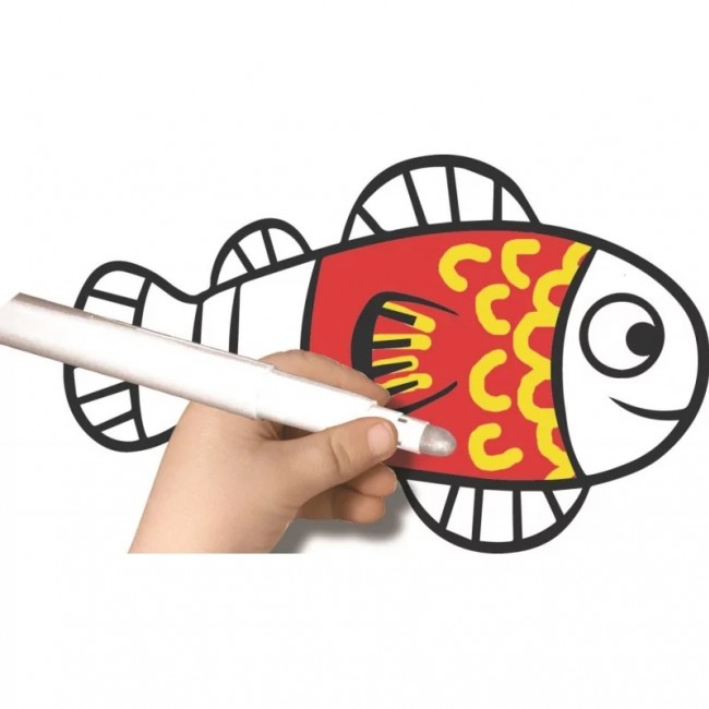 Magiczne flamastry Crea Lign - 5 kolorów, 4 wzory