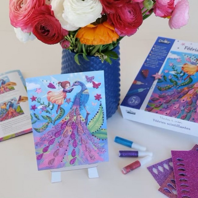 Zestaw artystyczny Crea Lign' - Brokatowe wróżki