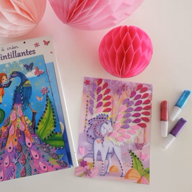 Zestaw artystyczny Crea Lign' - Brokatowe wróżki