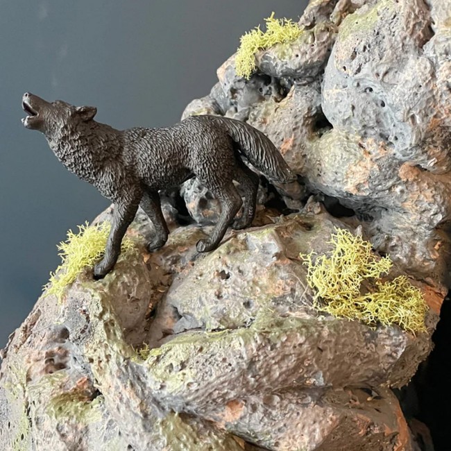 Figurka Safari Ltd. - Czarny Wilk