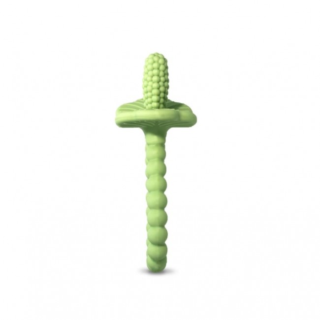 Gryzak silikonowy Soczysta Malina Plus RazBaby - Zielony