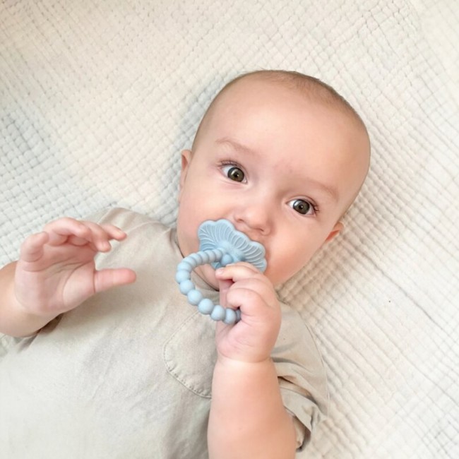 Gryzak silikonowy Soczysta Malina Plus RazBaby - Zielony