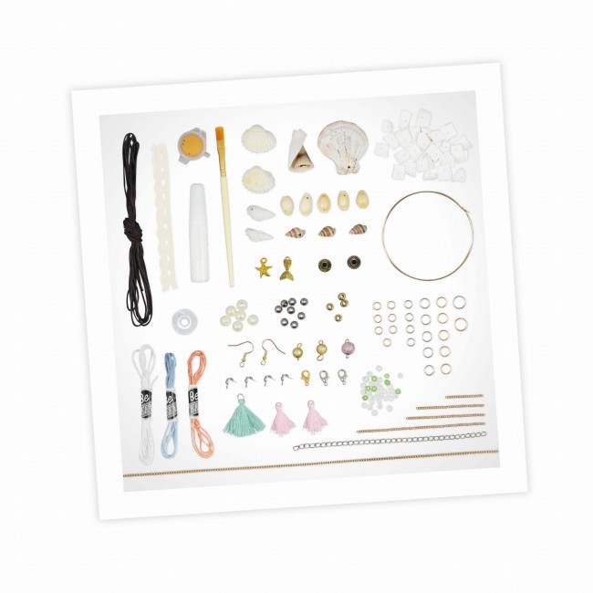 Zestaw Zrób To Sam Buki - Biżuteria z muszelek