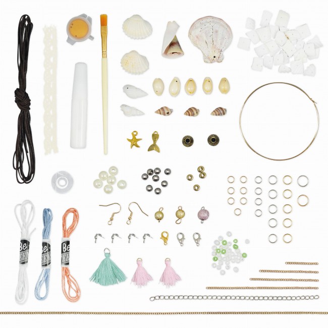 Zestaw Zrób To Sam Buki - Biżuteria z muszelek