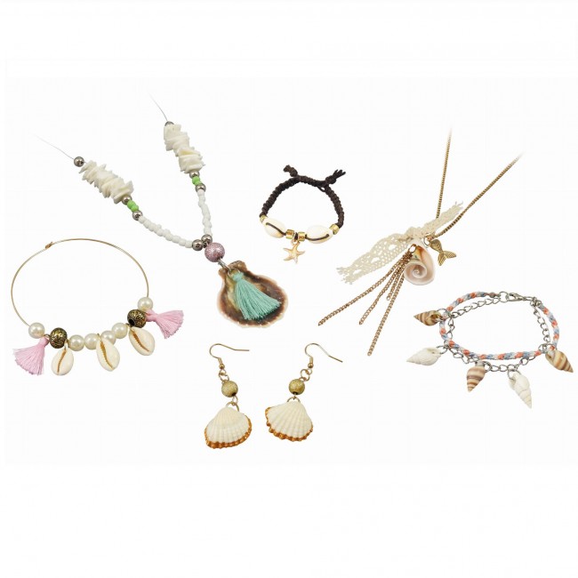 Zestaw Zrób To Sam Buki - Biżuteria z muszelek