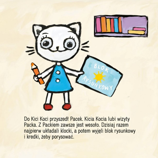 Książka "Kicia Kocia mówi: Dzień dobry" wydawnictwo Media Rodzina