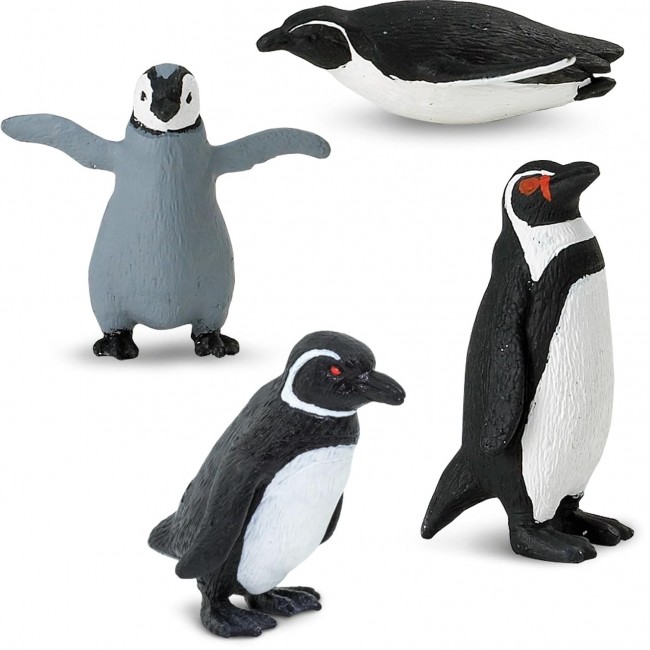 Zestaw Figurek w Tubie TOOB Safari Ltd. - Pingwiny