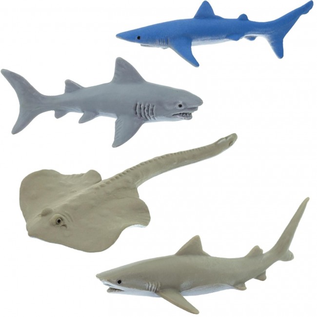 Zestaw Figurek w Tubie TOOB Safari Ltd. - Rekiny