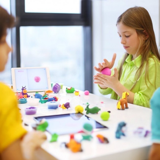 Masa plastyczna Hey Clay - Stegozaur