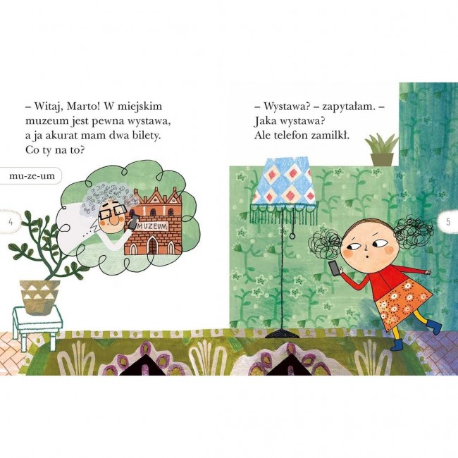 Książka "Marta i zagadka starego lustra. Czytam sobie. Poziom 2" Wydawnictwo Harperkids