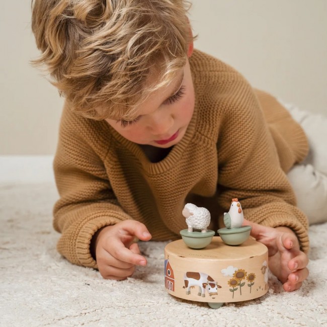 Tańcząca pozytywka Little Dutch - Little Farm