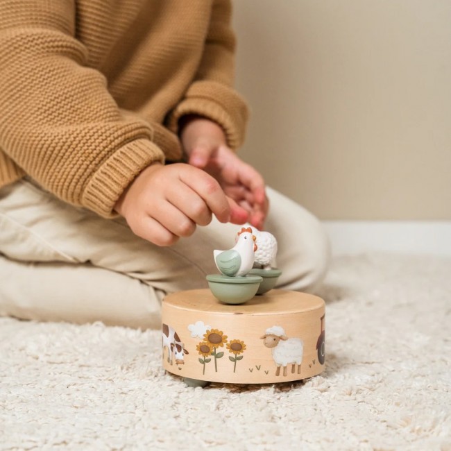 Tańcząca pozytywka Little Dutch - Little Farm