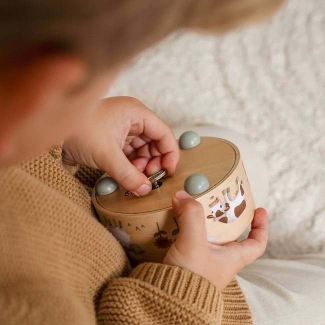 Tańcząca pozytywka Little Dutch - Little Farm