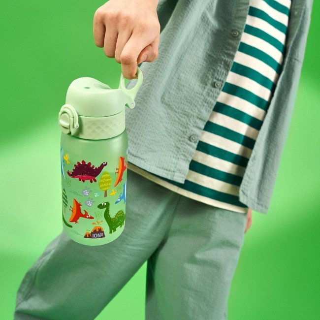 Butelka do picia dla dzieci 400 ml ION8 - Dinosaurs