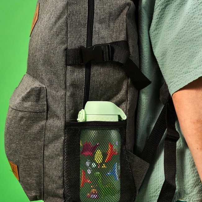 Butelka do picia dla dzieci 400 ml ION8 - Dinosaurs