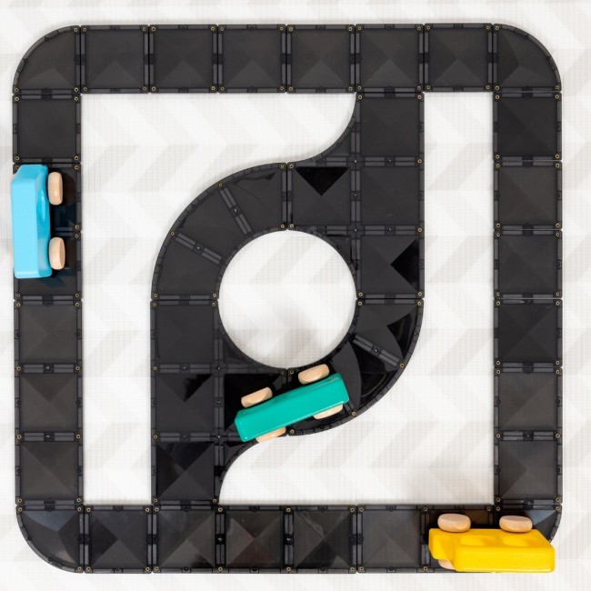Klocki magnetyczne Connetix - Creative Roads Pack 48 el.