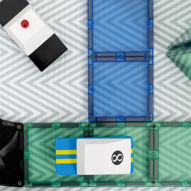 Klocki magnetyczne Connetix - Ramps & Intersections Pack 16 el.