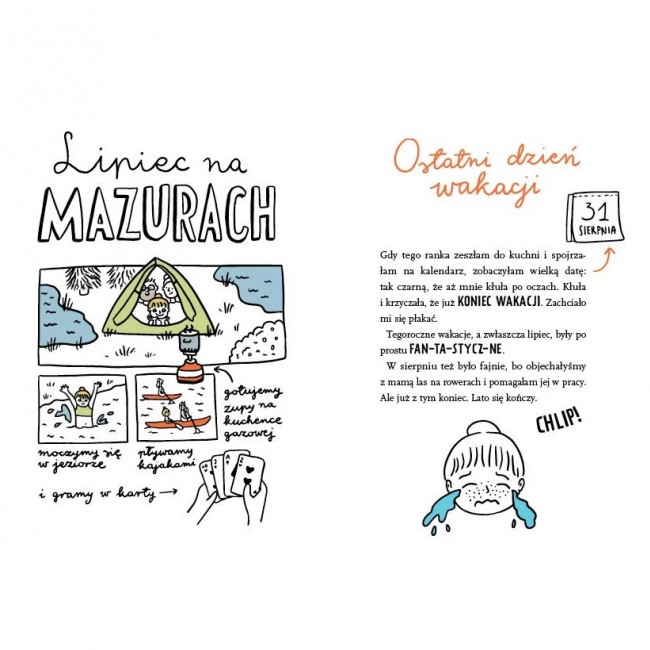 Książka "Gaja z Gajówki T.1 Chatka w sercu lasu" wydawnictwo Świetlik