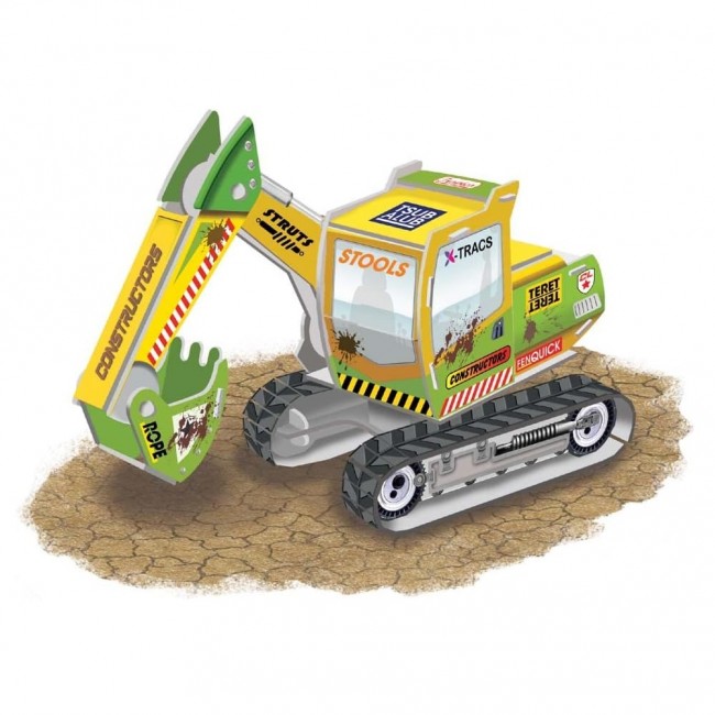 Makiety do złożenia i malowania Crea Lign' - Pojazdy budowlane