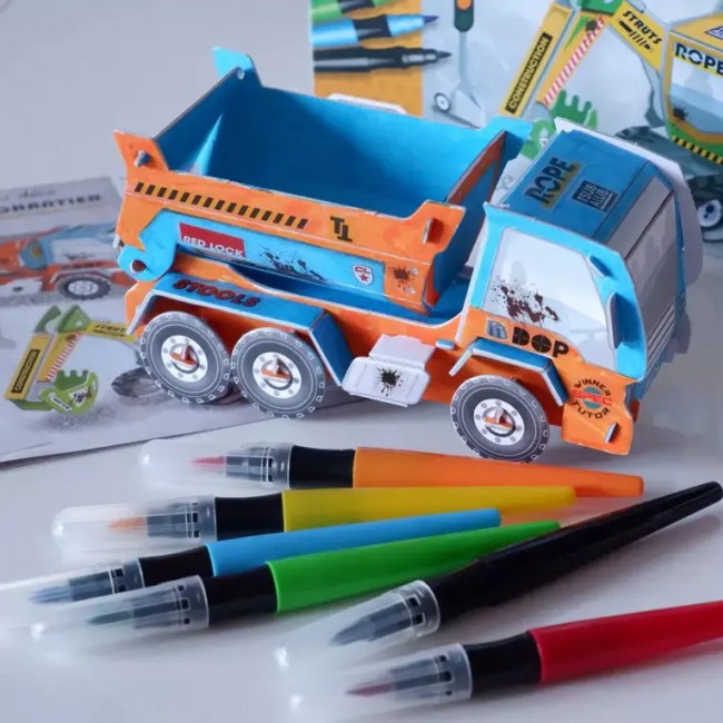 Makiety do złożenia i malowania Crea Lign' - Pojazdy budowlane