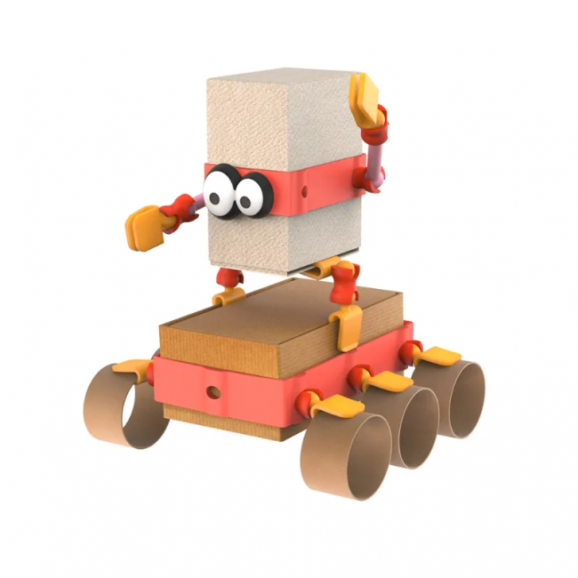 Zestaw konstrukcyjny zrób to sam Toyi - Arts and Crafts Robot 44 el.