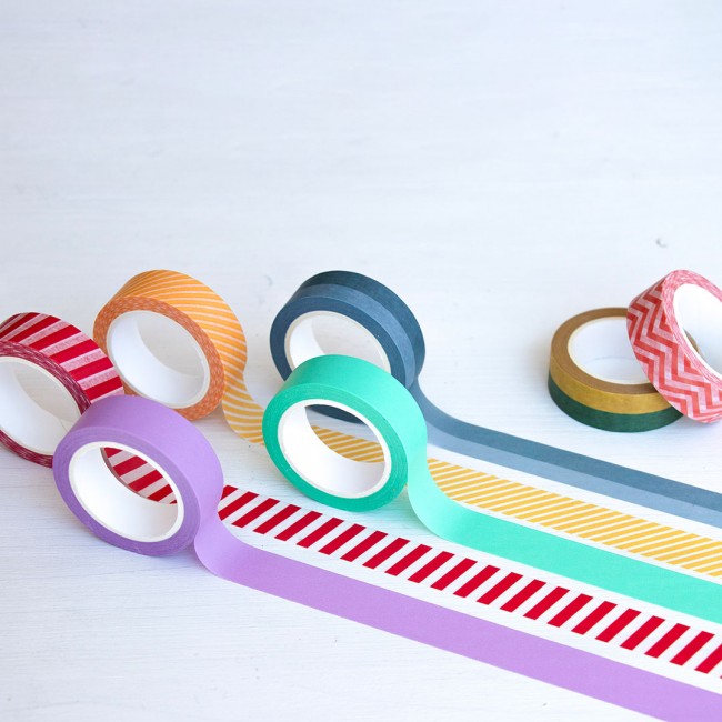 Taśmy dekoracyjne Apli Kids - Minimalism 4 szt.