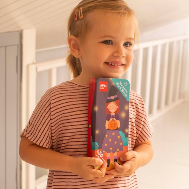 Magnetyczna układanka Mix&Match Apli Kids - Teatr