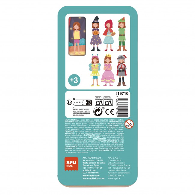 Magnetyczna układanka Mix&Match Apli Kids - Teatr