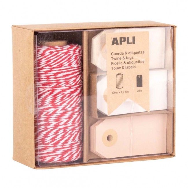 Zestaw do pakowania prezentów Apli Kids - Nature