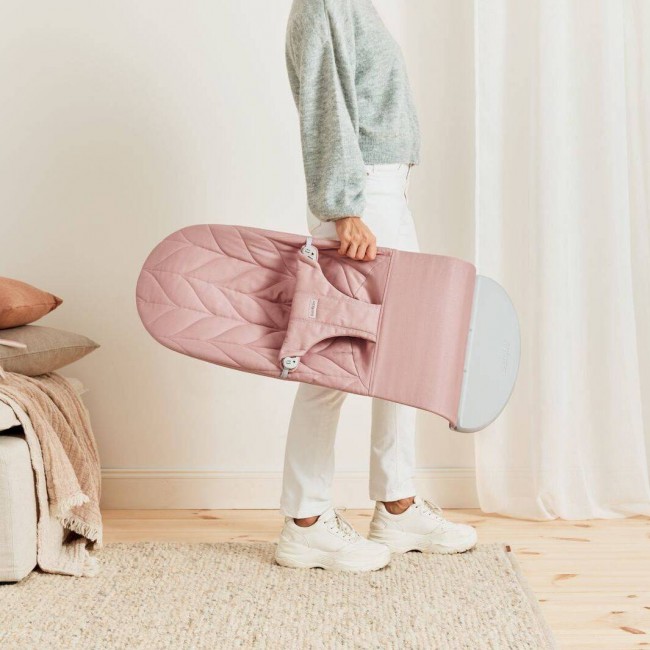Poszycie do leżaczka BABYBJORN BLISS Woven Petal Quilt - Zgaszony Róż