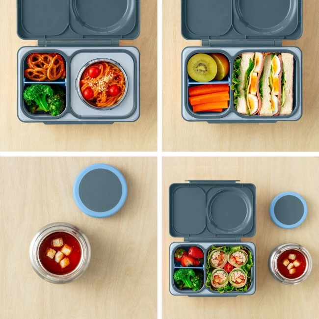 Lunchbox z termosem OmieBox Up OMIE - Graphite