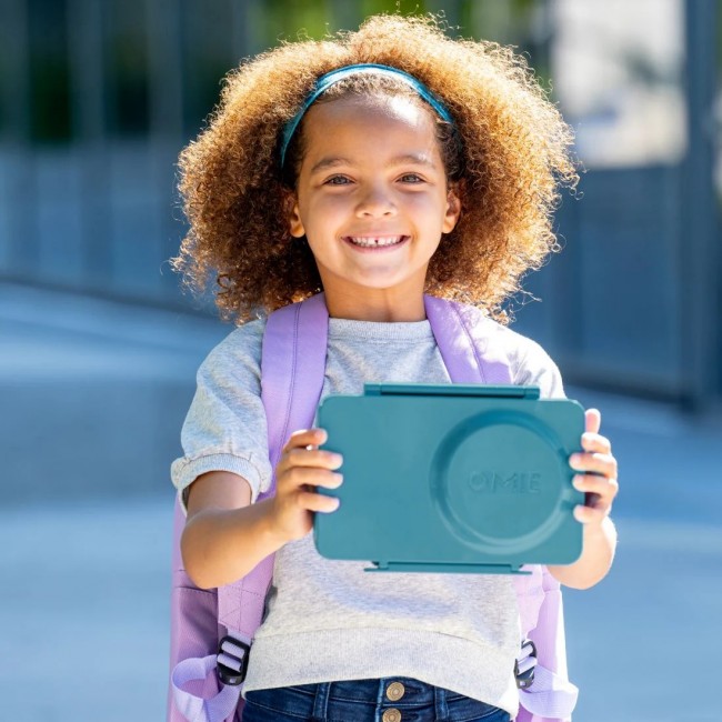 Lunchbox z termosem OmieBox Up OMIE - Teal Green